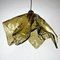 Italian Amber Pendant Lamp in Murano Glass from AV Mazzega, 1950s, Image 10