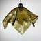 Italian Amber Pendant Lamp in Murano Glass from AV Mazzega, 1950s, Image 6