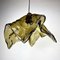 Italian Amber Pendant Lamp in Murano Glass from AV Mazzega, 1950s 5