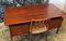 Danish Teak Model 75 Writing Desk by Omann Jun 2