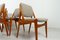 Sedie da pranzo Ella moderne in teak di Arne Vodder, Danimarca, anni '60, set di 6, Immagine 10