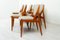 Danish Modern Ella Dining Chairs in Teak by Arne Vodder, 1960s, Set of 6 6