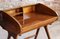 Mid-Century Modern Desk with Roll-Top in Walnut Veneer, 1950s 21