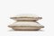 Beige with Beige Fringes Happy Linen Pillow by LO DECOR for Lorenza Briola 2