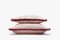 Light Pink with Light Pink Fringes Happy Linen Pillow by LO DECOR for Lorenza Briola, Image 2
