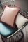 Cojín Happy de lino blanco con flecos en rosa claro de LO DECOR para Lorenza Briola, Imagen 5
