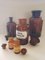 Bouteilles de Pharmacie Convolut Vintage, Set de 5 2