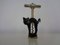 Austrian Cat Corkscrew in Brass by Walter Bosse, 1950s 2