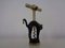 Austrian Cat Corkscrew in Brass by Walter Bosse, 1950s 7