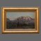 Paesaggio di montagna, XIX secolo, olio su legno, Immagine 1