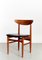 Teak Dining Chairs by E. W. Bach for Skovby, Set of 4 1