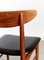 Teak Dining Chairs by E. W. Bach for Skovby, Set of 4 6