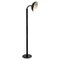 Black Metal Floor Lamp from Lumi Italia, 1980s 1