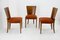 Art Deco H-214 Dining Chairs by Jindrich Halabala for UP Závody, Set of 3, Image 2