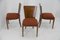 Art Deco H-214 Dining Chairs by Jindrich Halabala for UP Závody, Set of 3, Image 6