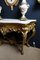Louis XV Style Golden Console Table, Image 2