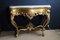 Louis XV Style Golden Console Table 11