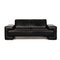 Black Leather 2-Seat Sofa with Electric Function by Willi Schillig 1