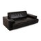 Black Leather 3-Seat and 2-Seat Sofa with Electric Function by Willi Schillig, Set of 2, Image 4