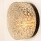 Textured Dots Glass Wall Light by Hillebrand, 1960s, Image 10