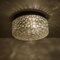 Textured Dots Glass Wall Light by Hillebrand, 1960s 17