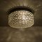 Textured Dots Glass Wall Light by Hillebrand, 1960s, Image 17