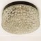 Textured Dots Glass Wall Light by Hillebrand, 1960s 6