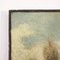 Boscaioli, Paesaggio fluviale con figure, olio su tela, Immagine 7