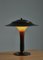 Art Deco Torch Table Lamp in Brass and Glass by Fog & Mørup, Denmark, 1930s 4