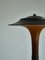 Art Deco Torch Table Lamp in Brass and Glass by Fog & Mørup, Denmark, 1930s 3