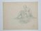 Maurice Chabas, Figure of Man, Pencil Drawing, Early 20th-Century, Image 1