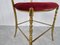 Vintage Chiavari Stuhl aus Messing, 1960er 9