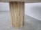 Italian Octogonal Travertine Dining Table, 1970s, Image 10