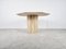 Italian Octogonal Travertine Dining Table, 1970s 6