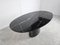 Vintage Oval Black Marble Dining Table, 1970s 7