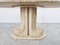 Vintage Travertine Dining Table in the Style of Carlo Scarpa, 1970s 9