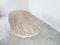 Vintage Travertine Dining Table in the Style of Carlo Scarpa, 1970s, Image 10