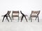 Vintage Scandinavian Dining Chairs, 1960s, Set of 4, Image 8