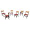 Mid-Century Modern Dining Chairs by Alfred Hendrickx, 1950s, Set of 6 1
