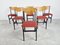 Mid-Century Modern Dining Chairs by Alfred Hendrickx, 1950s, Set of 6, Image 6