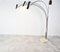 Huge Chrome Floor Lamp with 5 Lightpoints, 1970s, Image 3