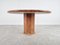 Large Vintage Round Red Marble Dining Table, 1970s 6