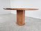 Large Vintage Round Red Marble Dining Table, 1970s 9