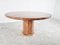 Large Vintage Round Red Marble Dining Table, 1970s 2