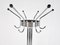 Vintage Chrome Coat Stands by Willy Van Der Meeren for Tubax, 1970s 4