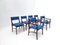 Mid-Century Model 110 4 Chairs and 2 Armchairs by Ico Parisi, Italy, 1960, Set of 4 3