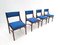 Mid-Century Model 110 4 Chairs and 2 Armchairs by Ico Parisi, Italy, 1960, Set of 4 4