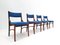 Mid-Century Model 110 4 Chairs and 2 Armchairs by Ico Parisi, Italy, 1960, Set of 4 5