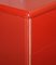 Mid-Century Modern Oak and Bakelite Chest of Drawers in Red 7