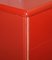 Mid-Century Modern Oak and Bakelite Chest of Drawers in Red, Image 7